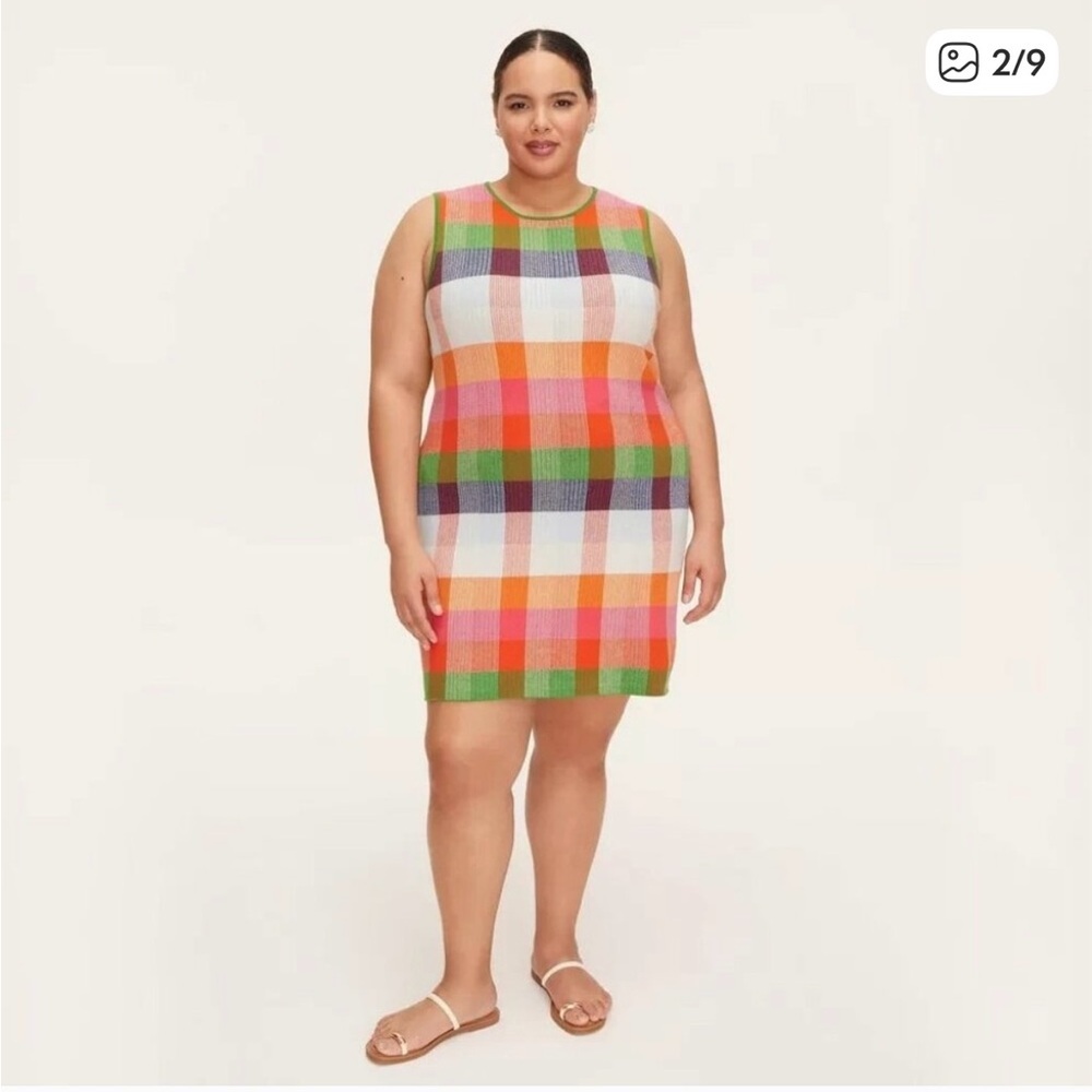 Kate Spade‎ for Target Plaid Sweater Dress. Size 1X.